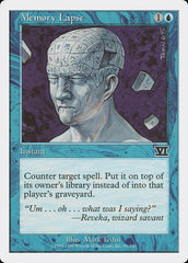 Lapso de Memória / Memory Lapse - Magic: The Gathering - MoxLand