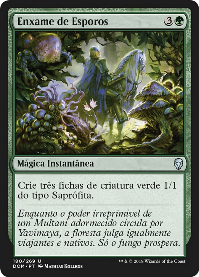 Enxame de Esporos / Spore Swarm - Magic: The Gathering - MoxLand
