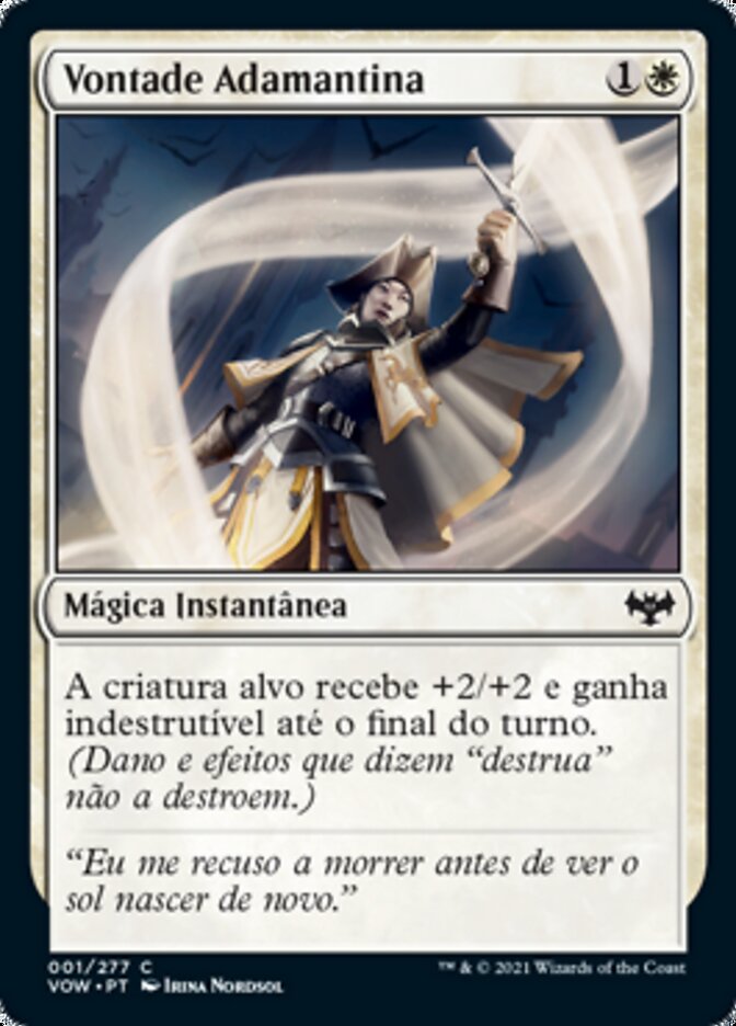 Vontade Adamantina / Adamant Will - Magic: The Gathering - MoxLand