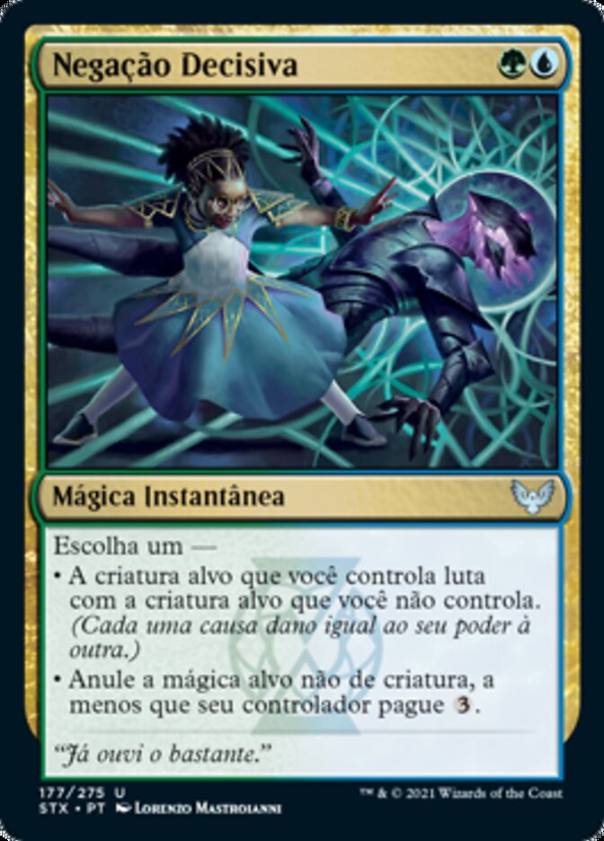 Negação Decisiva / Decisive Denial - Magic: The Gathering - MoxLand