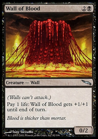 Barreira de Sangue / Wall of Blood - Magic: The Gathering - MoxLand
