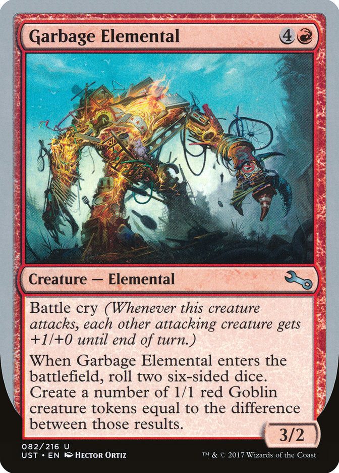 Garbage Elemental - Magic: The Gathering - MoxLand