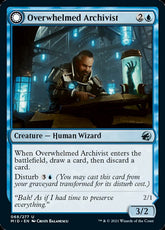 Arquivista Sobrecarregado / Overwhelmed Archivist - Magic: The Gathering - MoxLand