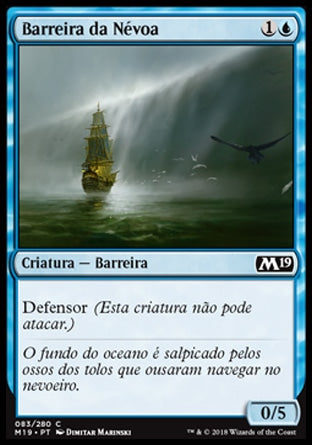 Barreira da Névoa / Wall of Mist - Magic: The Gathering - MoxLand