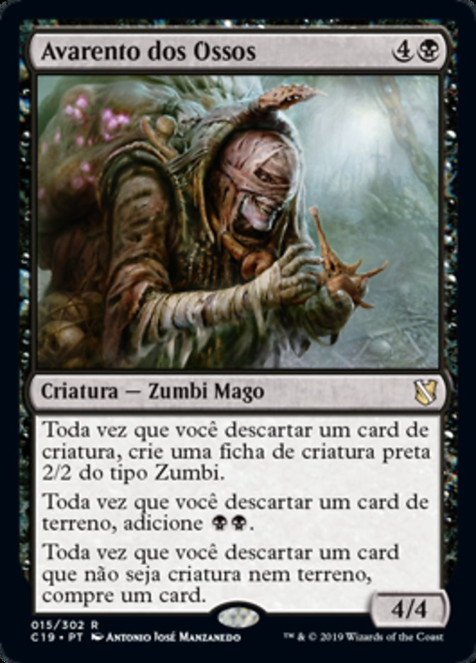 Avarento dos Ossos / Bone Miser - Magic: The Gathering - MoxLand