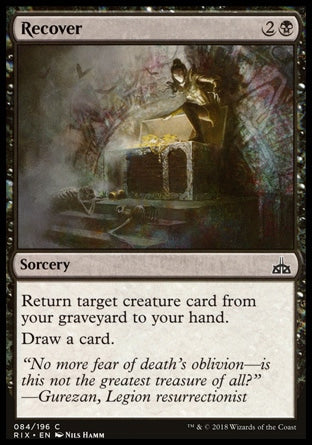 Recuperar / Recover - Magic: The Gathering - MoxLand