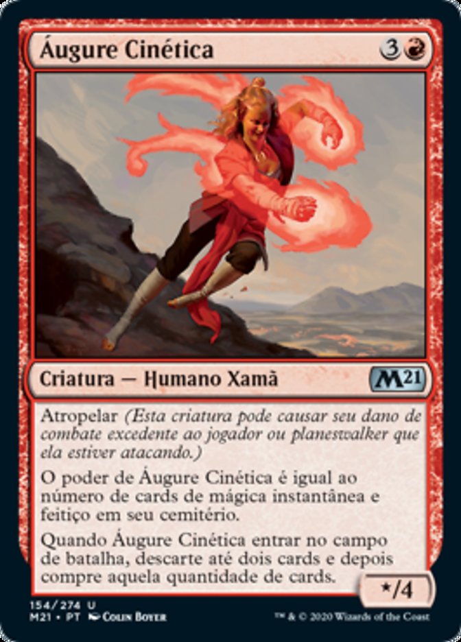 Áugure Cinética / Kinetic Augur - Magic: The Gathering - MoxLand