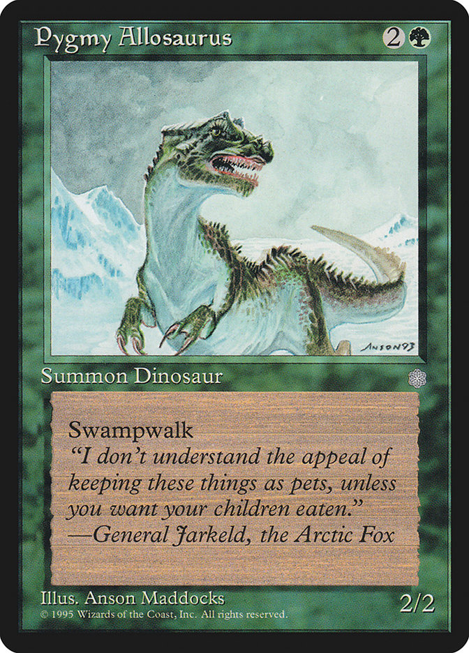 Alossauro Pigmeu / Pygmy Allosaurus - Magic: The Gathering - MoxLand