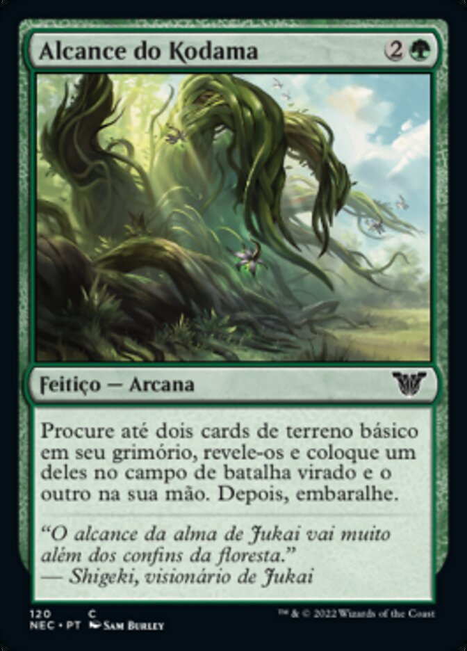 Alcance do Kodama / Kodama's Reach - Magic: The Gathering - MoxLand