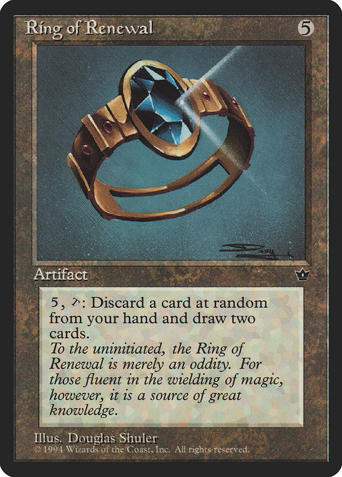 Ring of Renewal / Ring of Renewal - Magic: The Gathering - MoxLand