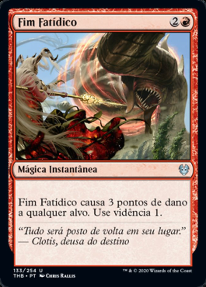 Fim Fatídico / Fateful End - Magic: The Gathering - MoxLand