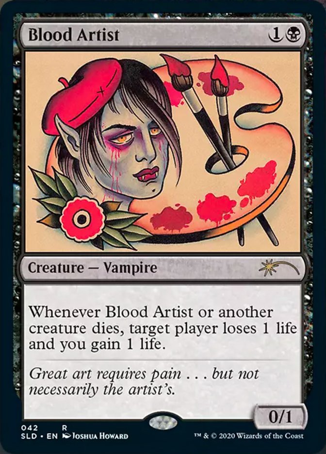 Artista do Sangue / Blood Artist - Magic: The Gathering - MoxLand