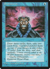 Tempestade Cerebral / Brainstorm - Magic: The Gathering - MoxLand