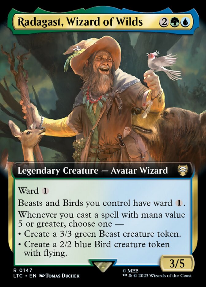 Radagast, Mago das Matas / Radagast, Wizard of Wilds - Magic: The Gathering - MoxLand