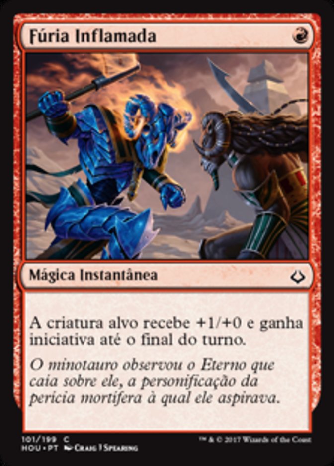 Fúria Inflamada / Kindled Fury - Magic: The Gathering - MoxLand