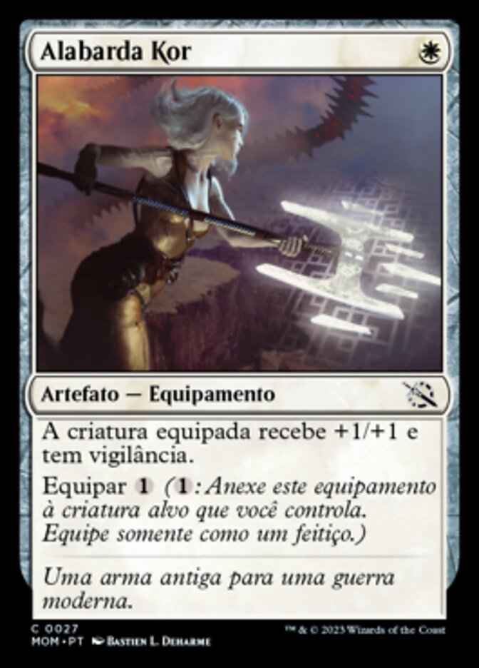 Alabarda Kor / Kor Halberd - Magic: The Gathering - MoxLand