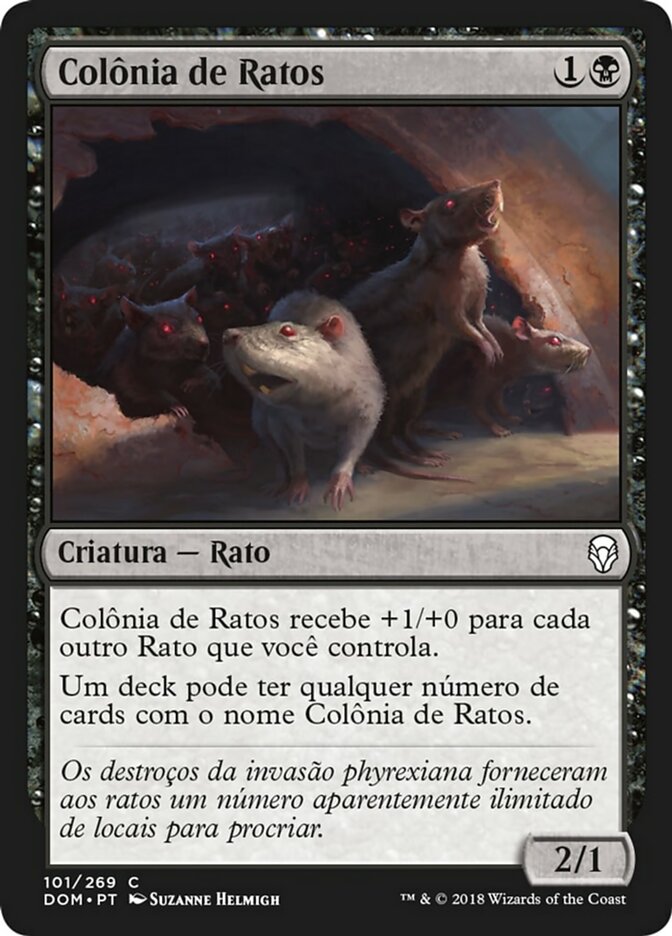 Colônia de Ratos / Rat Colony - Magic: The Gathering - MoxLand
