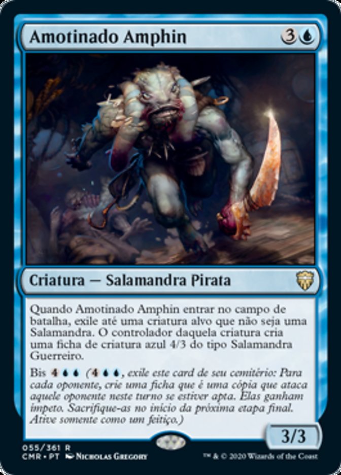 Amotinado Amphin / Amphin Mutineer - Magic: The Gathering - MoxLand