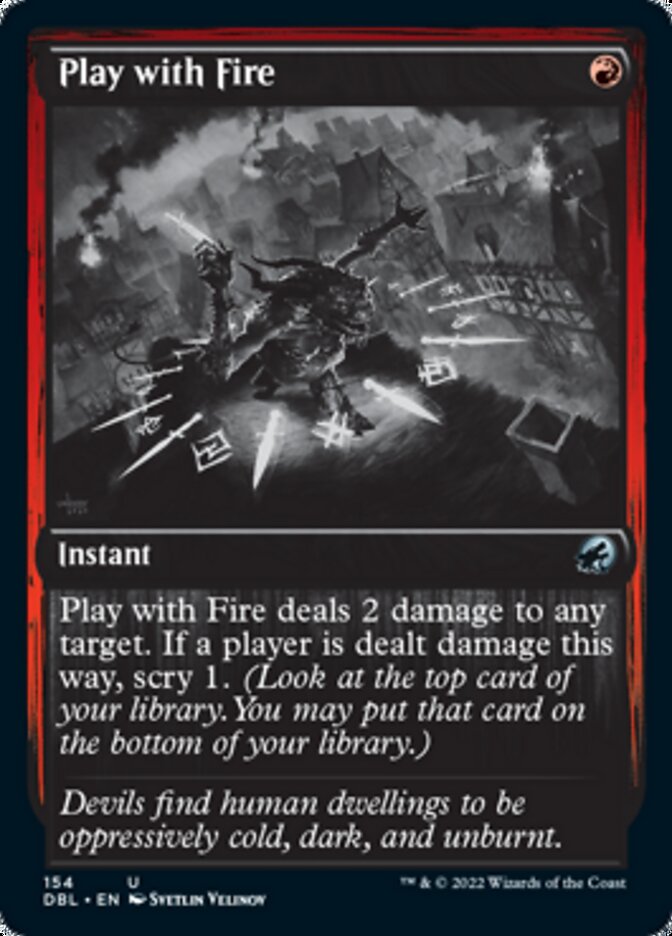 Brincar com Fogo / Play with Fire - Magic: The Gathering - MoxLand