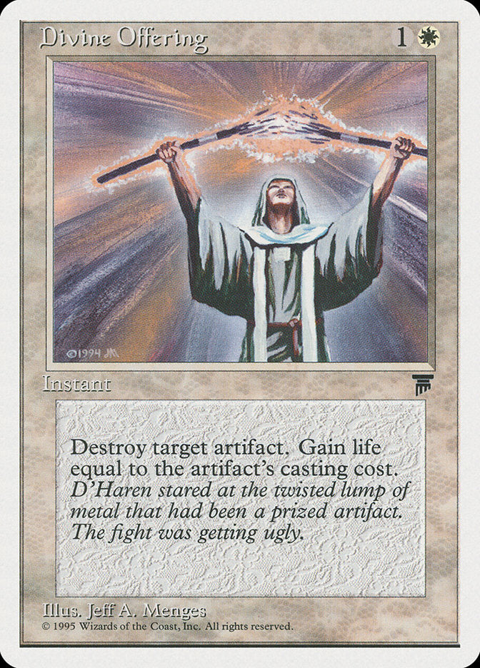 Oferenda Divina / Divine Offering - Magic: The Gathering - MoxLand