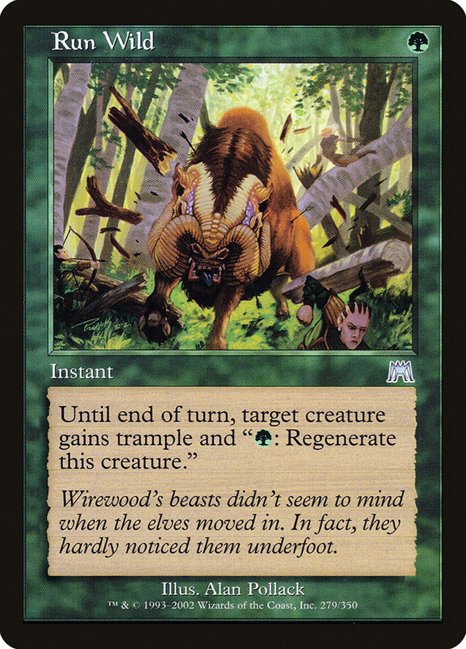 Desembestar / Run Wild - Magic: The Gathering - MoxLand