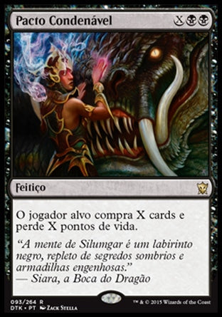 Pacto Condenável / Damnable Pact - Magic: The Gathering - MoxLand