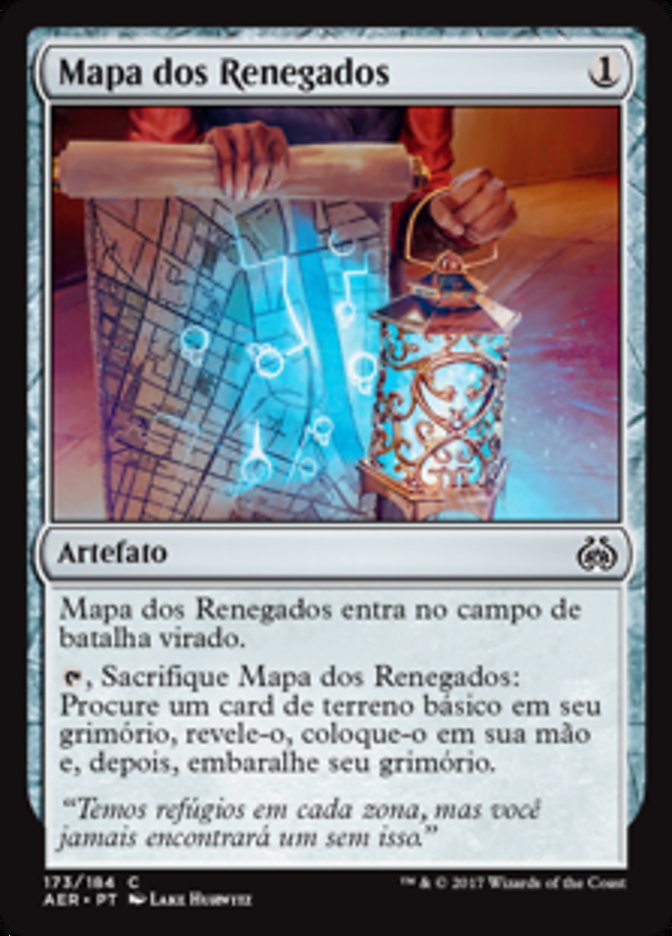 Mapa dos Renegados / Renegade Map - Magic: The Gathering - MoxLand