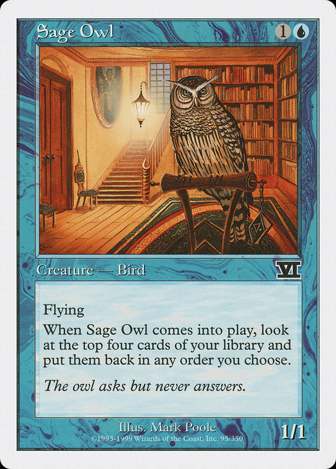 Coruja Sábia / Sage Owl - Magic: The Gathering - MoxLand
