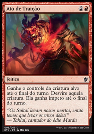 Ato de Traição / Act of Treason - Magic: The Gathering - MoxLand