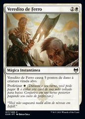 Veredito de Ferro / Iron Verdict - Magic: The Gathering - MoxLand
