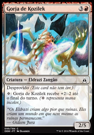 Gorja de Kozilek / Maw of Kozilek - Magic: The Gathering - MoxLand