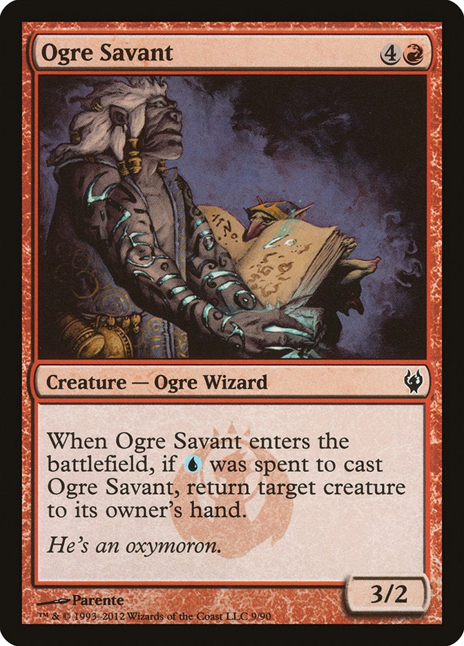 Sábio Ogre / Ogre Savant - Magic: The Gathering - MoxLand