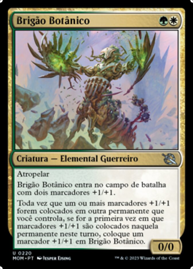 Brigão Botânico / Botanical Brawler - Magic: The Gathering - MoxLand