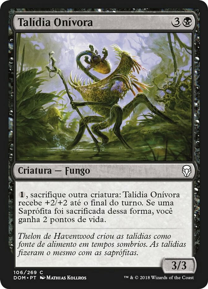 Talídia Onívora / Thallid Omnivore - Magic: The Gathering - MoxLand