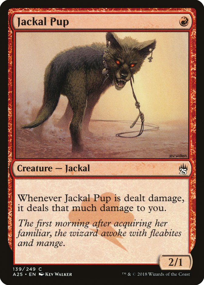 Filhote de Chacal / Jackal Pup - Magic: The Gathering - MoxLand