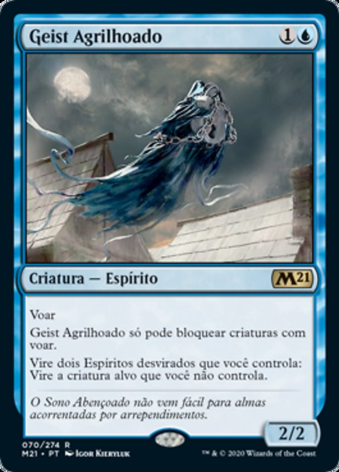 Geist Agrilhoado / Shacklegeist - Magic: The Gathering - MoxLand