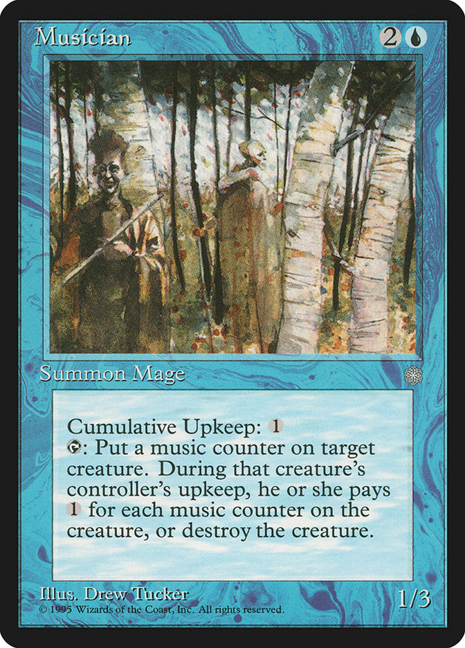 Músico / Musician - Magic: The Gathering - MoxLand