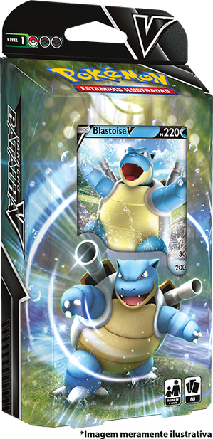 Baralho Batalha V - Blastoise V - Pokémon TCG - MoxLand