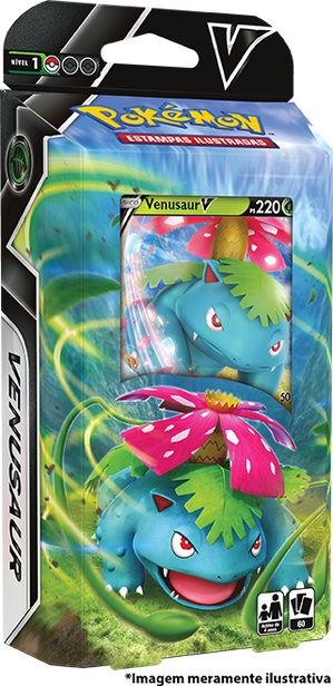 Baralho Batalha V - Venusaur V - Pokémon TCG - MoxLand