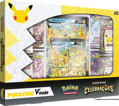 Box - Celebrações Pikachu V-UNIÃO - Pokémon TCG - MoxLand