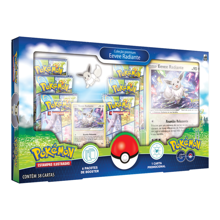 Box - Pokémon Go Eevee Radiante - Pokémon TCG - MoxLand