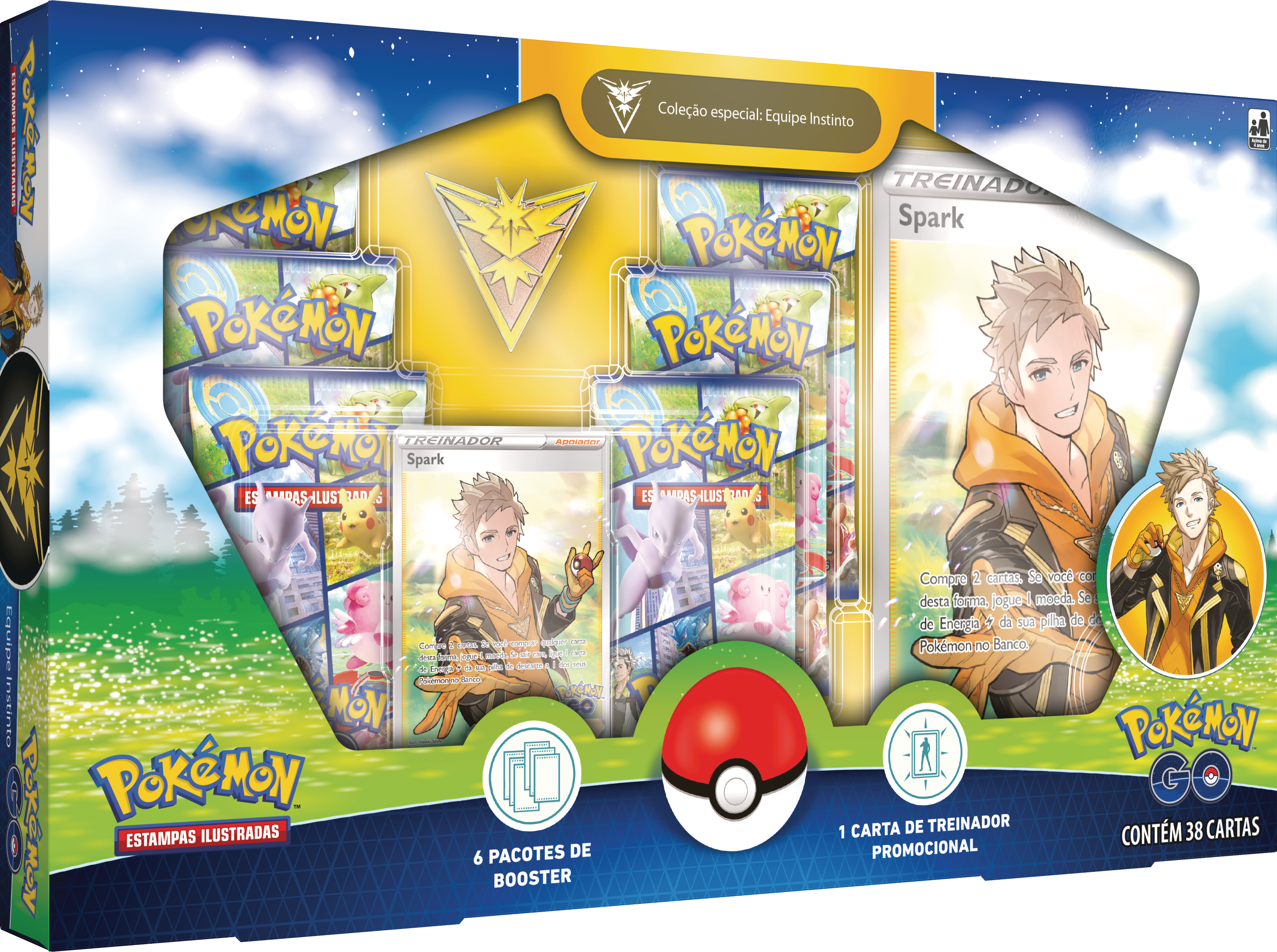 Box - Pokémon Go Equipe Instinto - Pokémon TCG - MoxLand