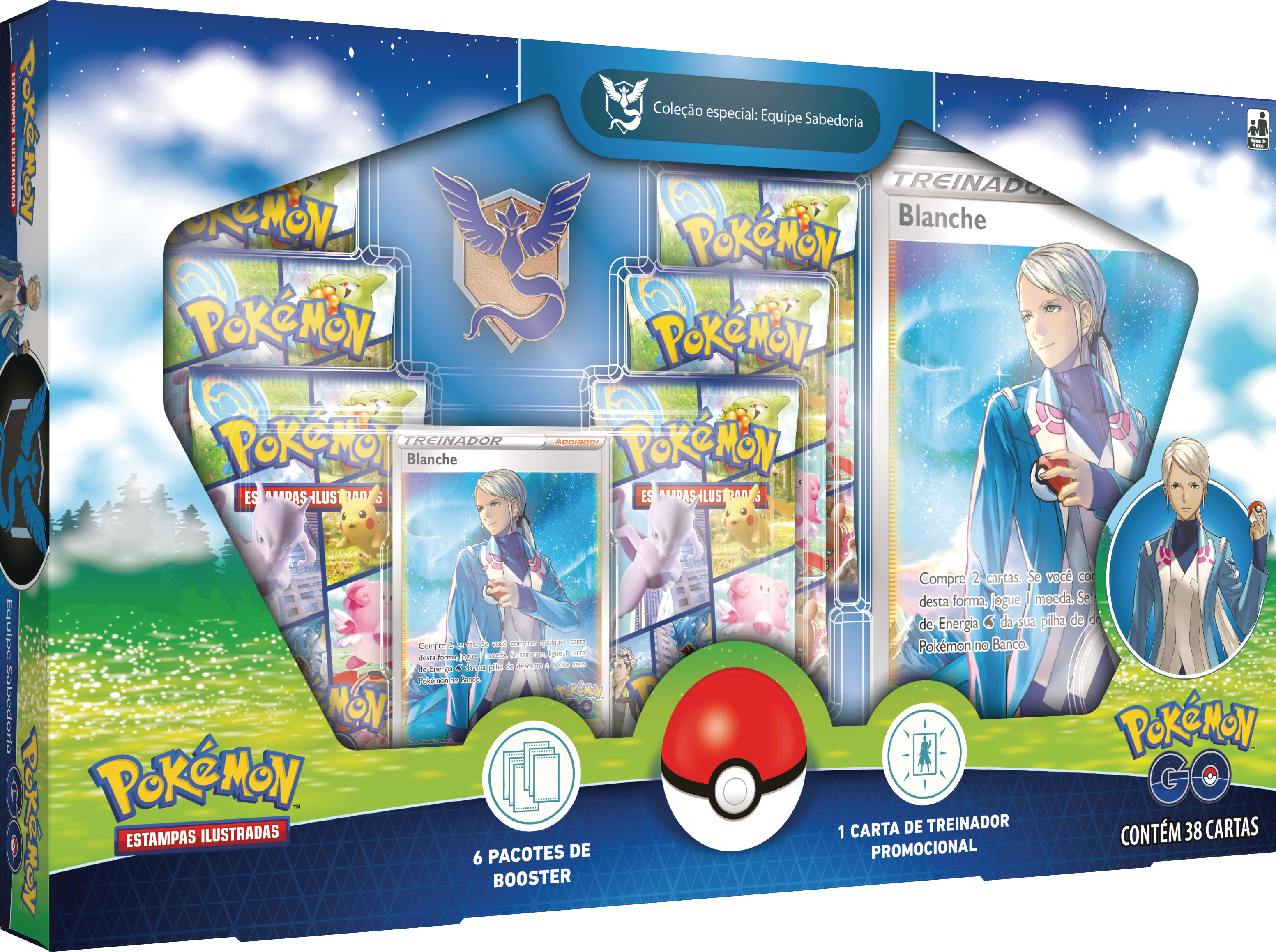 Box - Pokémon Go Equipe Sabedoria - Pokémon TCG - MoxLand