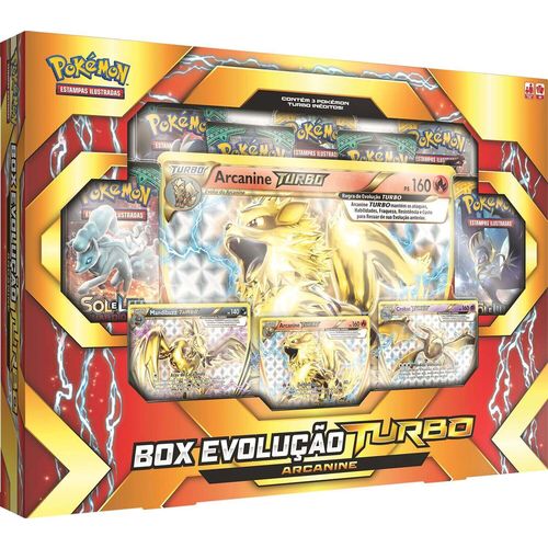 Box - Evolução Turbo Arcanine - Pokémon TCG - MoxLand