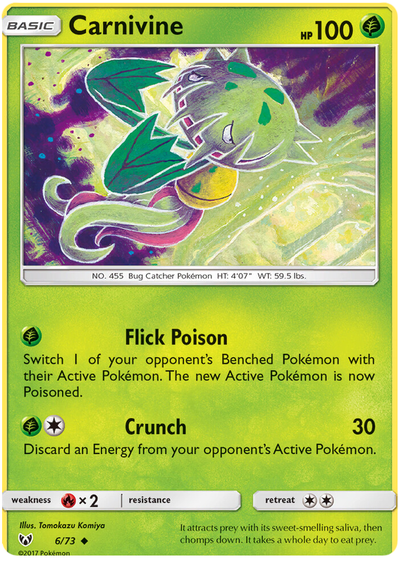 Carnivine - Pokémon TCG - MoxLand