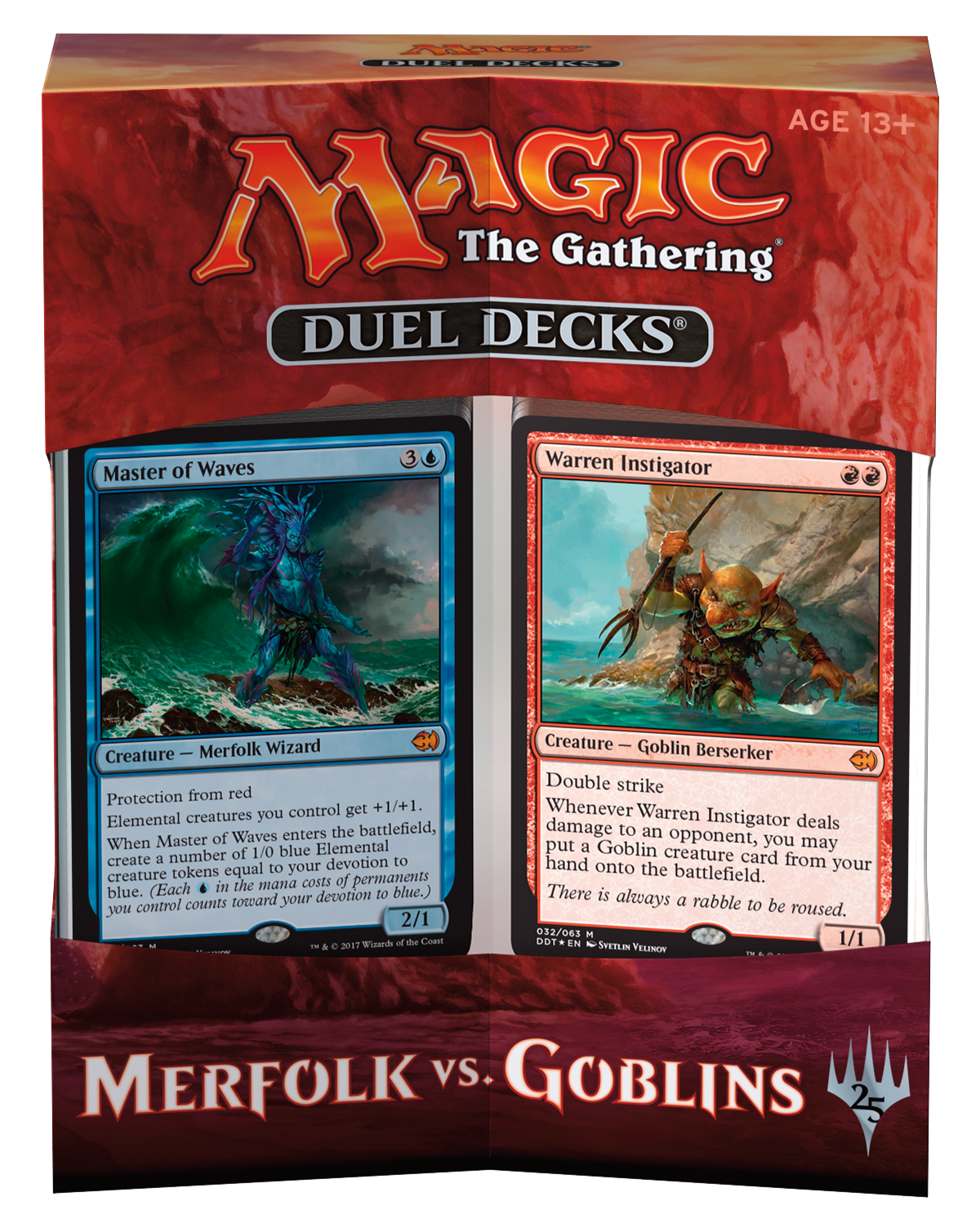 Duel Deck - Merfolk vs. Goblins - Magic: The Gathering - MoxLand