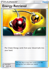 Recuperação de Energia / Energy Retrieval - Pokémon TCG - MoxLand