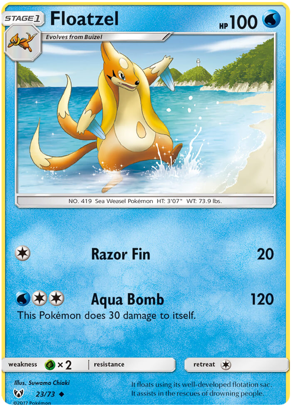 Floatzel - Pokémon TCG - MoxLand