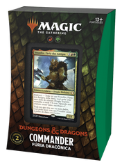Deck Commander Dungeons & Dragons: Adventures in the Forgotten Realms - Fúria Dracônica - Magic: The Gathering - MoxLand
