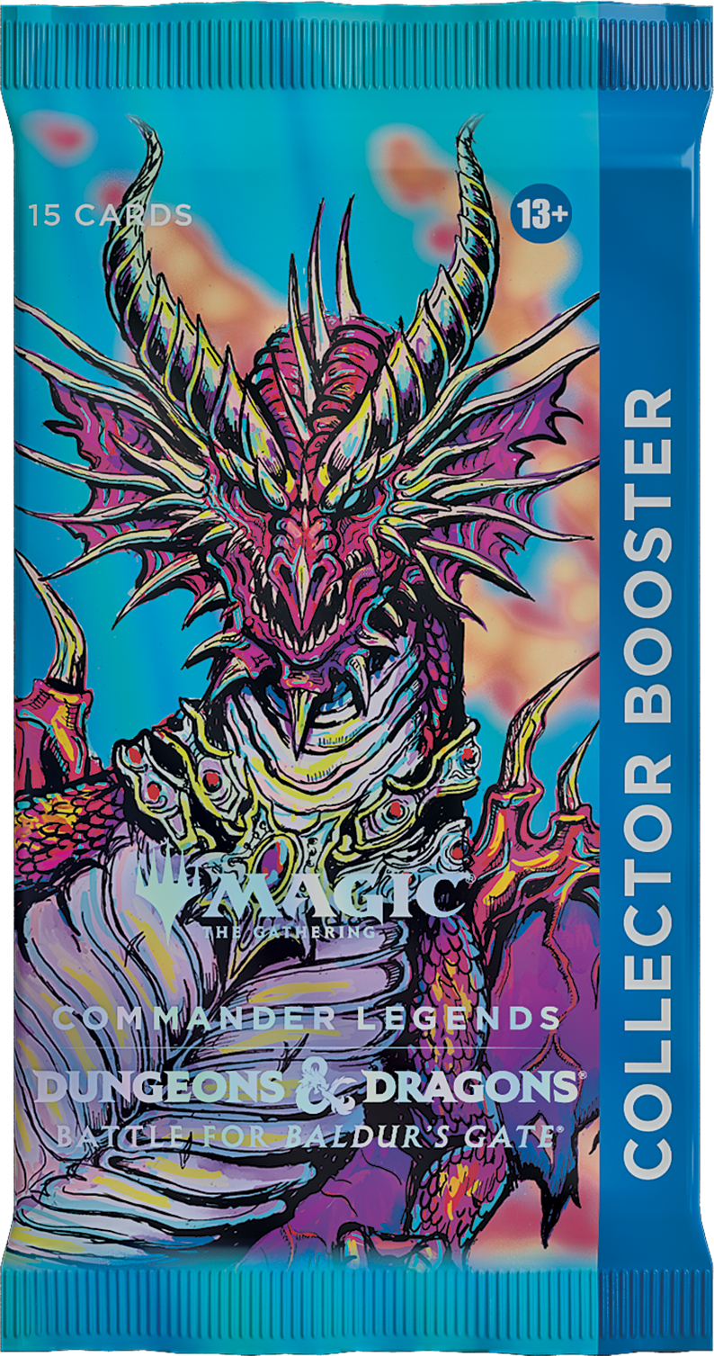 Booster de Colecionador - Commander Legends: Batalha por Portal de Baldur - Magic: The Gathering - MoxLand
